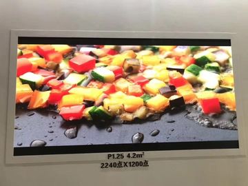 Дисплей СИД небольшое размечая П1.25 тангажа пиксела высокого определения небольшой для рекламировать