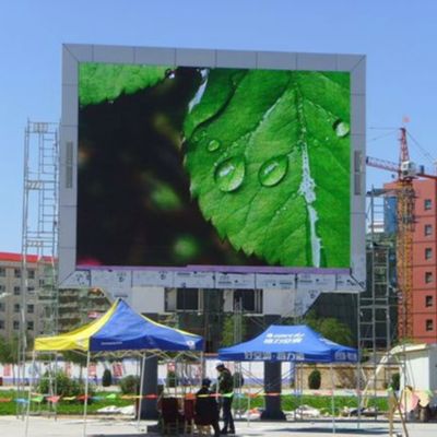 Дисплей П10 высоким приведенный определением, на открытом воздухе табло приведенное 14 до бит 16 СМД на открытом воздухе