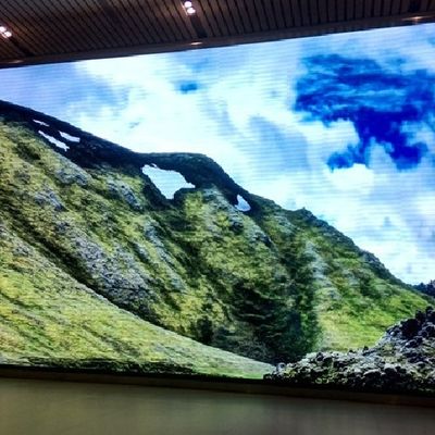Дисплей СИД полного цвета видео П7.62 средств массовой информации крытый с размером модуля 244*244мм