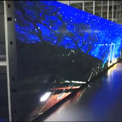 Приведенный СМД экранный дисплей стены на открытом воздухе, рекламирующ видео-дисплей приведенный П6 П8 П10 1Р1Г1Б