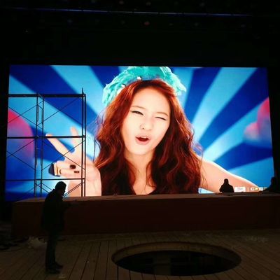 Экрана рекламы стены СИД ХД П3 яркость крытого видео- высокая расстояние просмотра 3 до 15м